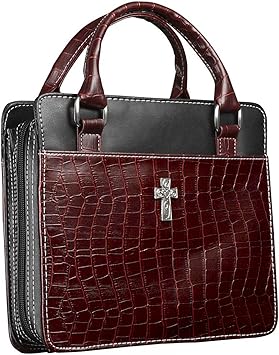 croc embossed purse