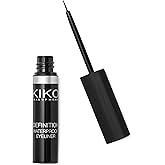 Kiko Milano Definition Eyeliner – Precise, Long-Lasting Liquid Eyeliner, Smudge-Resistant, Intense Black, Easy Application – 2.5ml