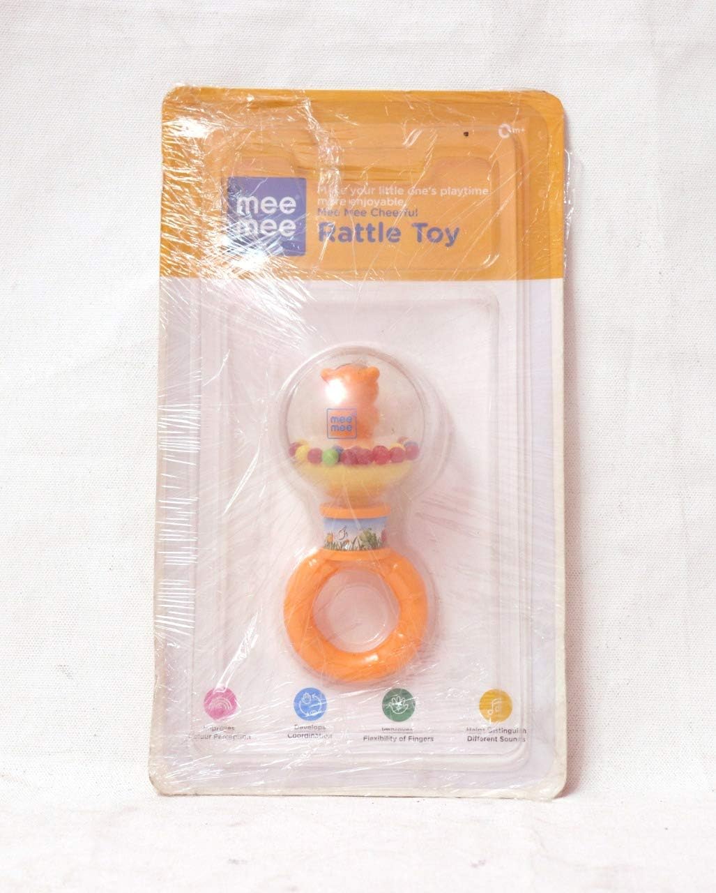 Mom And Kids Premium Soft Baby Cheerful Rattles Toy (Music)