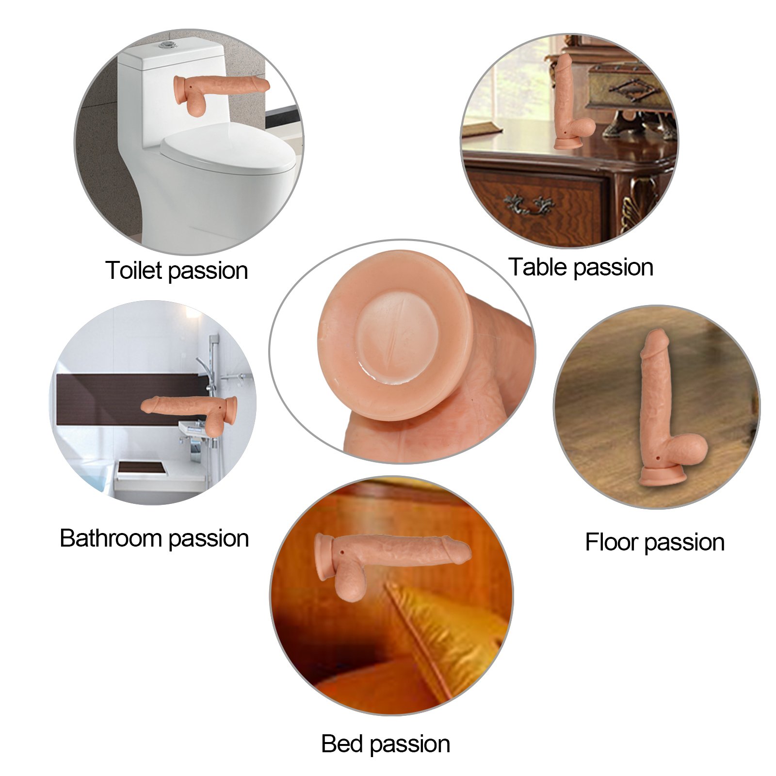 Tracy\'s Dog Vibratoren Dildo Für Sie mit Fernbedienung - Erotik Spielzeug, Sexspielzeug Für Frauen - Hergestellt Aus Natürlichem Silikon, Geruchlos - Mit 360° Rotation Für Ultimativen Spaß (21 * 4 cm)