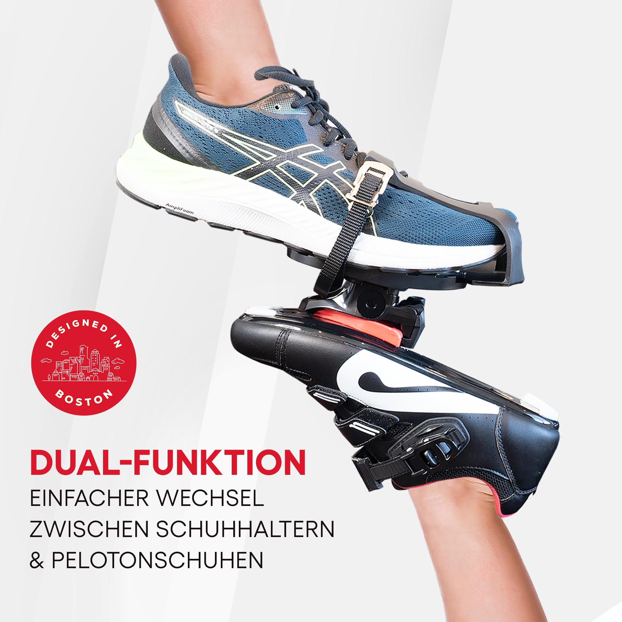 Doppelfunktions-Zehenkäfige – Konvertieren Sie Peloton-Pedale in Zweiseitige Zehenkäfige oder Delta-Stollen – Pedalkonverter – Kompatibel Mit Peloton Bike & Bike+ 4