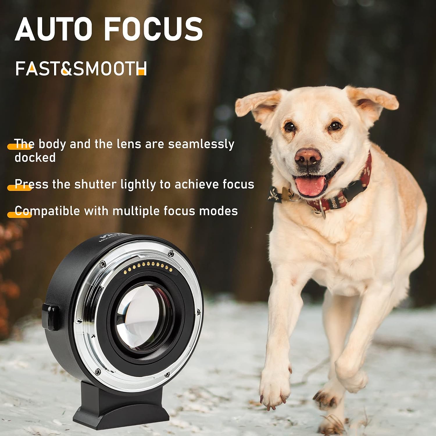 VILTROX EF-Z2 0.71x Focal Reducer Booster Auto Focus Lens Adapter compatible with Canon EF Mount Lens to Nikon Z Series Cameras Z6/Z7/Z50 - Image 5
