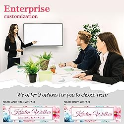 Custom Office Name Plate for Desk - Desk Name Plate