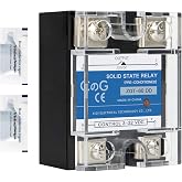 CG Solid State Relay SSR-60DD DC to DC Input 3-32VDC to Output 5-240VDC 60A Single Phase Plastic Cover&hellip;