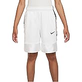 Nike Dri-FIT Elite 23 Big Kids' (Boys') Basketball Shorts (Vapor Green/White, FD4004-376)