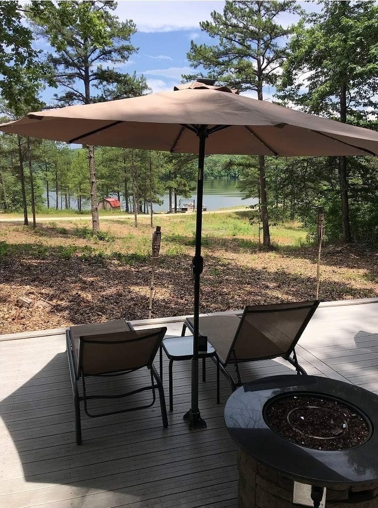 Foozet Outdoor Deck Umbrella Holder Dock Mount Umbrella Base Stand For Patio Market Umbrellas Talkingbread Co Il