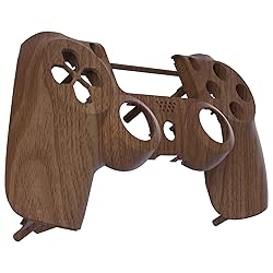 eXtremeRate Brown Wood Grain Patterned Custom