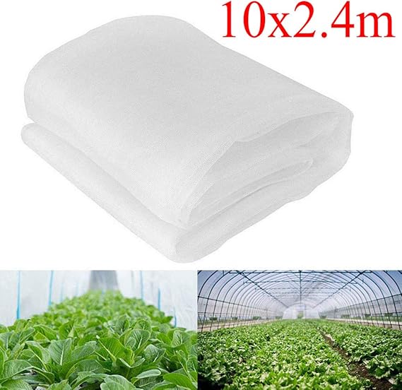 FLYHOME Insect Netting Fine Mesh Garden Netting Grow Tunnel Netting for