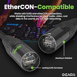 GEARit Shielded CAT6 Ethercon Cable