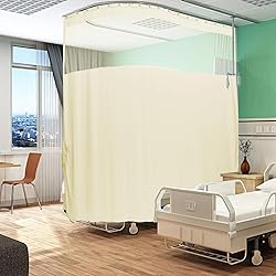 ABBRIGE Flame Retardant Hospital Curtain Hanging