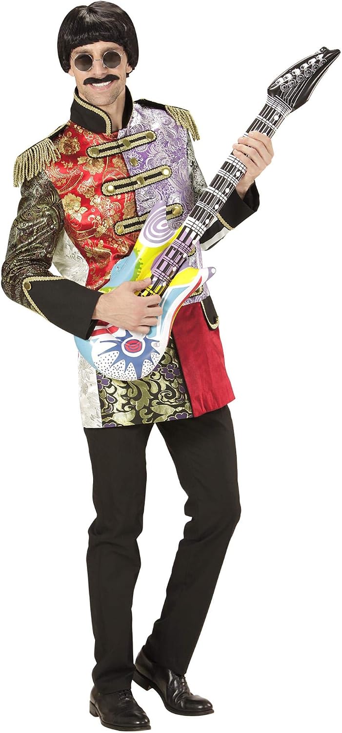 Widmann ? Jacquard Patchwork Parade Dressing-Up Costume Men's Coat, Multicoloured, XL - Image 5