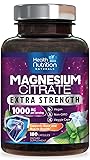 Magnesium Citrate Capsules 1000mg - Max Absorption