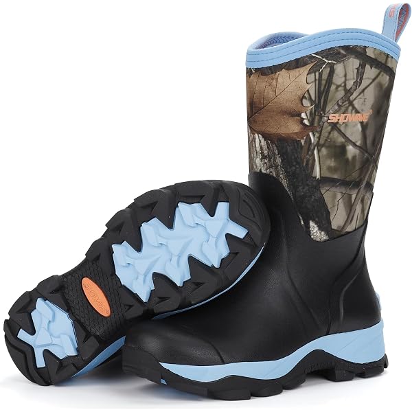 Showave Botas De Goma Duraderas E Impermeables Para Hombre