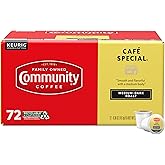Community Coffee Caf&eacute; Special 72 Count Coffee Pods, Medium-Dark Roast, Compatible with Keurig 2.0 K-Cup Brewers, 72 Count (Pack of 1)