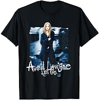Amazon.com: Official Avril Lavigne Let Go Spraypaint T-Shirt