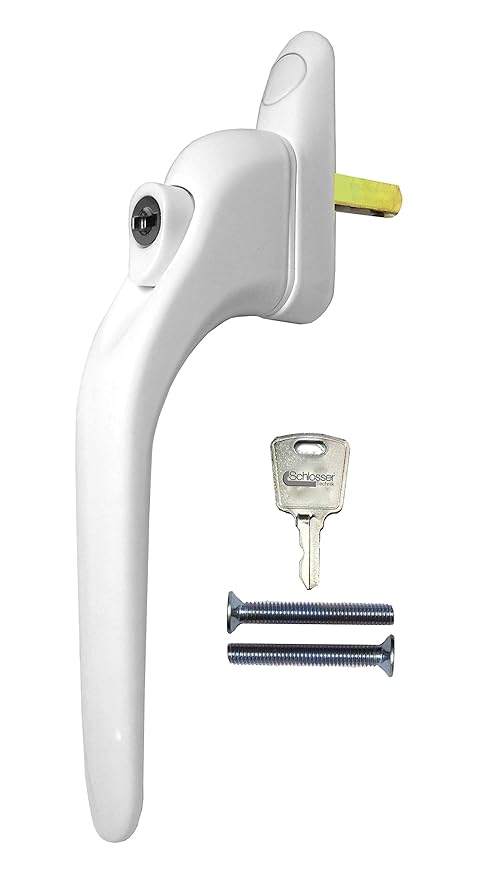 Maniglia Per Finestra Con Serratura Pomello Con Chiusura Identica - Foto 5