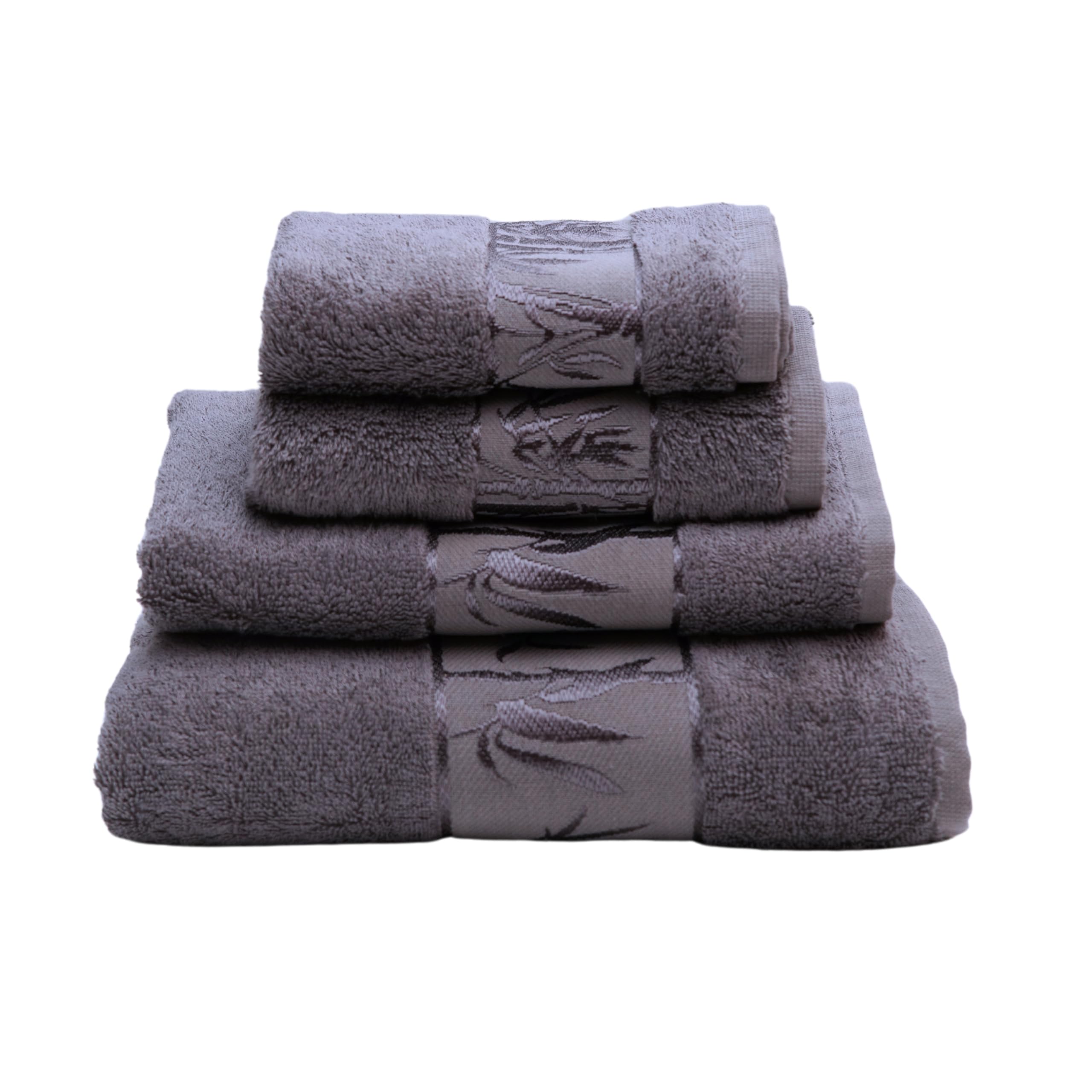 Photo 1 of Marmaris Co. Set of 4 Luxury Super Soft Towels – Premium Viscose Derived from Bamboo & Turkish Cotton for The Ultimate Bath Experience