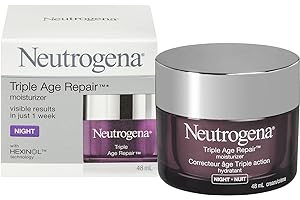 Neutrogena Night Cream, Triple Age Repair, Tone, and Firmness, 48 mL