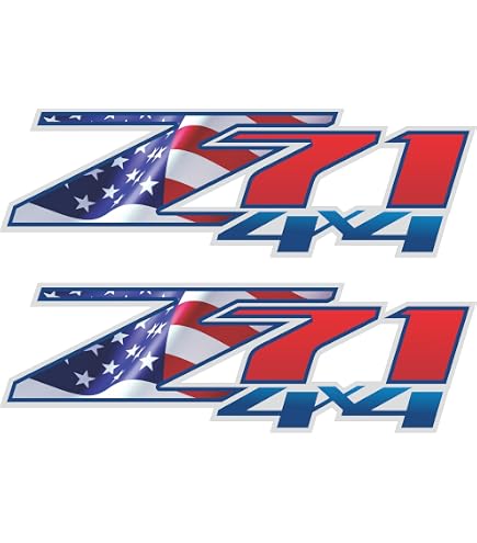 Calcomanías adhesivas todo terreno Gold Hook Z71 para Chevy