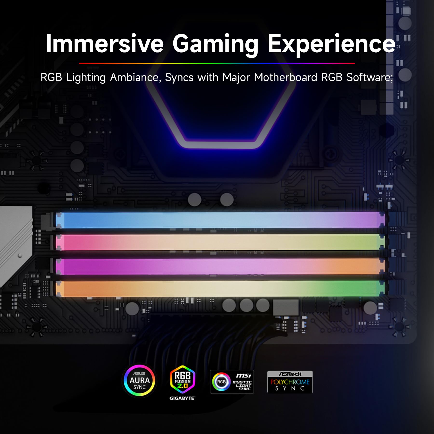 Mua Fanxiang RGB DDR4 RAM 32GB (2x16GB) 3200MHz CL16, Intel XMP 
