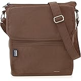 Nylon Crossbody Purse - Hidden RFID Pocket - Includes Lifetime Lost & Found ID