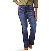 Riders by Lee Indigo Women's Plus Size Heritage High Rise Skinny Flare Jean