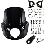 FATECIM Motorcycle 5.75" Headlight Fairing with