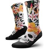 Outway Novelty Crew Socks for Men & Women, Breathable, Moisture-Wicking Athletic Calf Sock with Arch Support