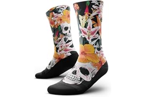 Outway Novelty Crew Socks for Men & Women, Breathable, Moisture-Wicking Athletic Calf Sock with Arch Support