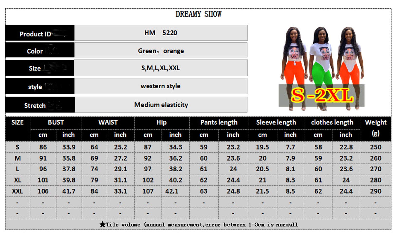 Womens 2 Piece Outfits Short Sleeve Crop Top - Unique Drilling Print Pants Set Green