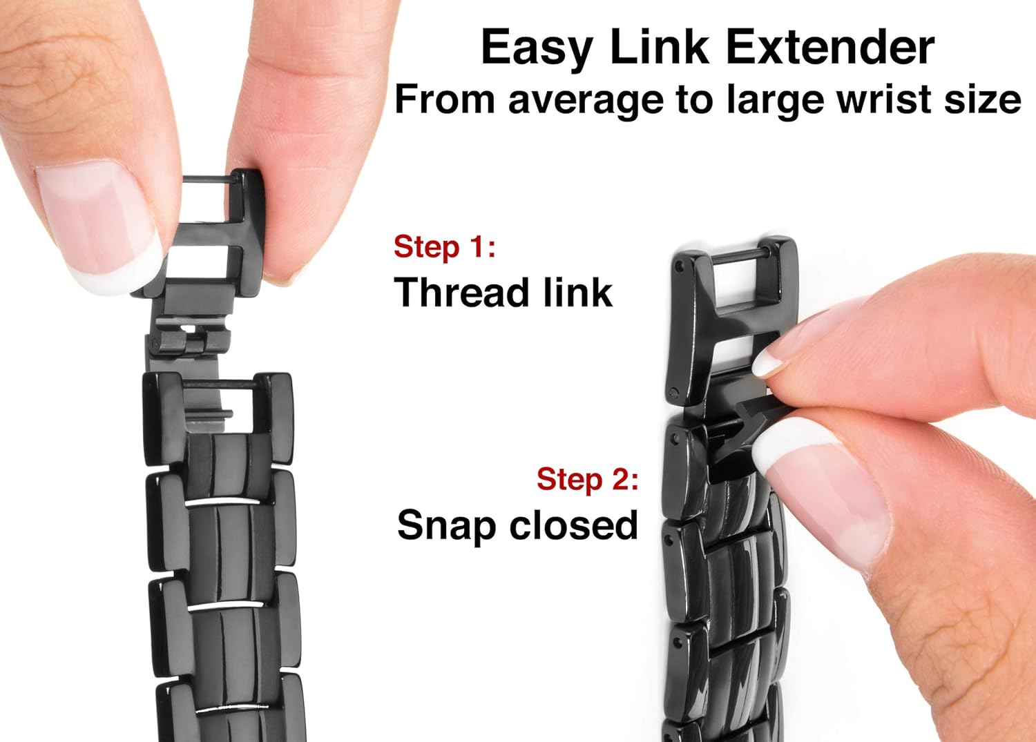 4000 Gauss Titanium Therapy Bracelet, Help Relieve Wrist and