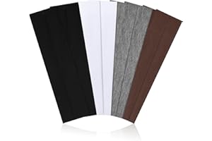 Ztomine Headbands for Women, 8pcs Stretchy Non Slip Soft Cotton Cloth Hair Bands for Sports, Workout, Yoga and Running