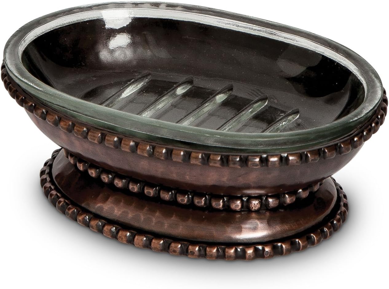 GG Collection Soap Dish Hammered Antique Copper Amazon.ca Home