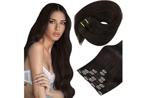 Sunny Hair Clip in Hair Extensions Human Hair 18inch 120g Double Weft Real Hair Clip in Extensions Straight Remy Hair Extensi