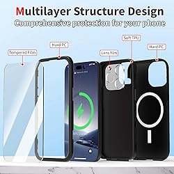 ACKETBOX for iPhone 14 Pro Max Case,Military Grade