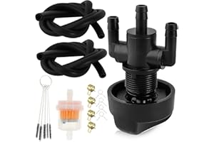 YOFMOO 3-Way Fuel Pump Shut Off Valve Petcock 7052154 Compatible with Polaris Magnum Scrambler Sport Trail Blazer Boss Xplorer Xpress 300 325 400 400L 500 1997 1998 1999 2000 2001 2002 2003