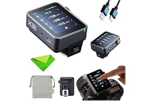 Godox X3 Pro C X3PRO C TTL Wireless Flash Trigger for Canon (X3-C Upgrade), 2.4G Wireless X System Touchscreen Transmitter,Bl