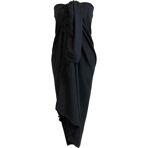 spaghetti strap cover up beach backless wrap long dress Wearable Bath Towel for Adults