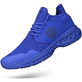 Giniros Mens Slip On Walking Shoes Non Slip Running Shoes Breathable Workout Shoes Lightweight Gym Sneakers