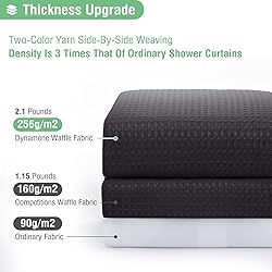 Dynamene Extra Wide Shower Curtain - 180 Inch Wide