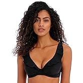Freya Womens Jewel Cove Underwire High Apex Bikini Top