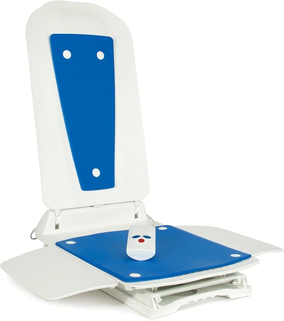 Bath Lift Bathmaster Deltis Complete With Blue Covers UK, (Eligible