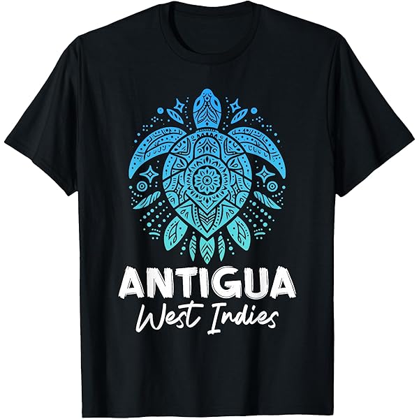 Amazon.com: Antigua and Barbuda Souvenir T-Shirt : Clothing, Shoes