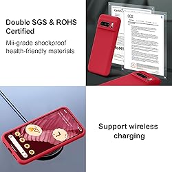 TISOOG Compatible with Google Pixel 8 Pro