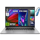 HP ZBook Firefly G11 Mobile Workstation (14" FHD+, NVIDIA RTX A500, Intel Core Ultra 7 155H, 64GB DDR5 RAM, 2TB SSD) AI Copil