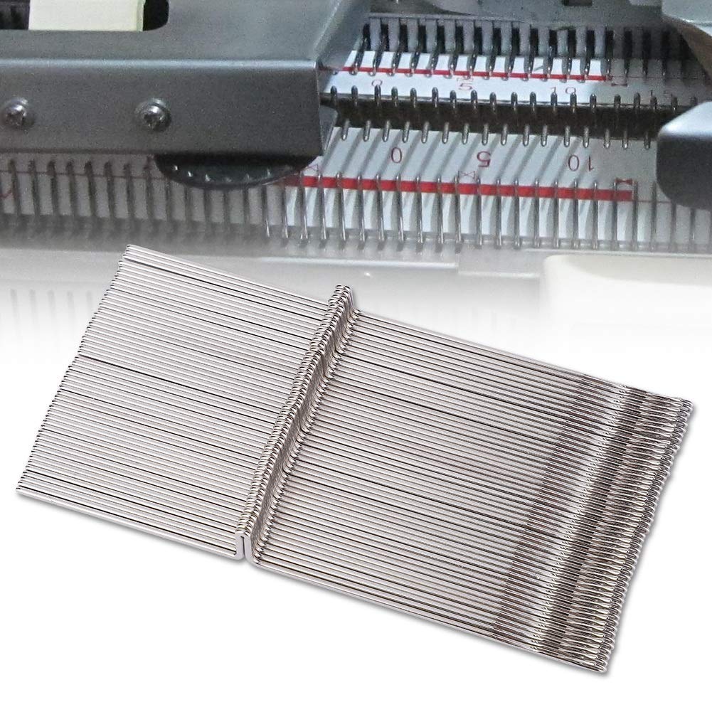 50pcs Knitting Machine Needle Steel Needles Set DIY Sewing Accessories for Knitting Machine SRP325/SRP50/SRP60/SRP60N