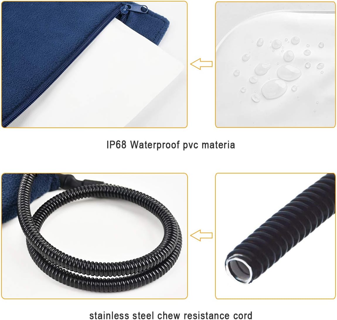 RIOGOO Pet Heating Pad, Electric Heating Pad for Dogs and Cats Indoor Warming Mat with Auto Power Off (X-Large: 32" x 20") : Pet Supplies