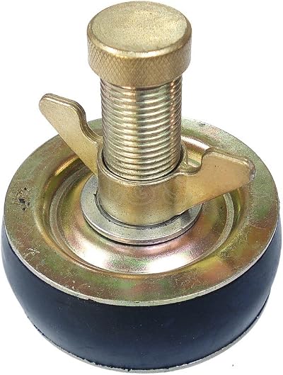 L&S Engineers 3" Steel Drain Test Plug 1/2" Black Alloy Steel 73-92mm Pipe ID