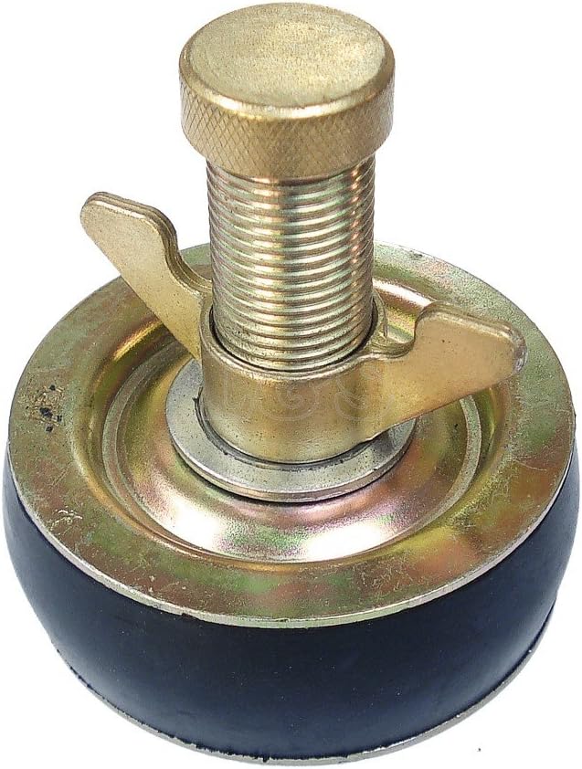 L&S Engineers 3" Steel Drain Test Plug 1/2" Black Alloy Steel 73-92mm Pipe ID