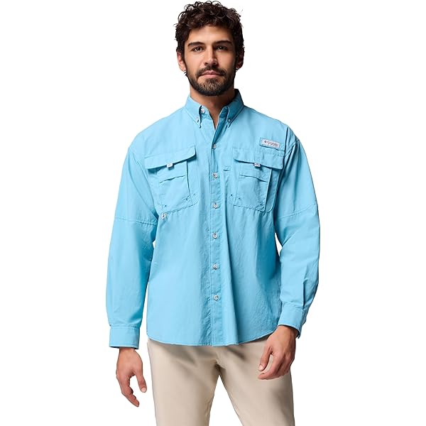 Chemise Columbia PFG Performance Fishing Gear - Homme Taille L - Manches Courtes - Vintage